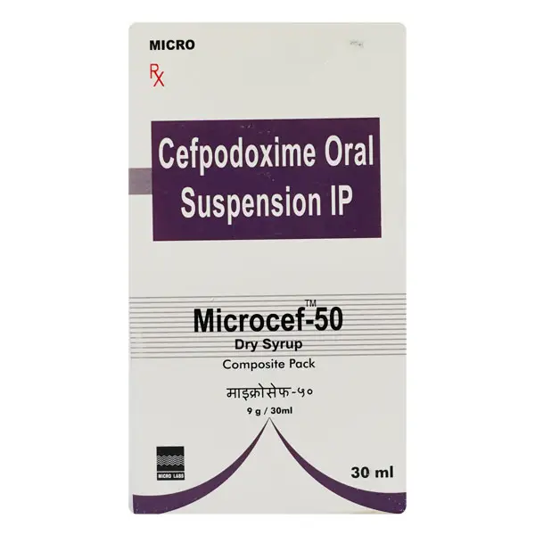 Microcef 50 Dry Syrup